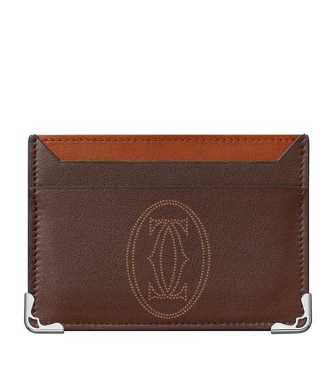 cartier mens card holder|card holder must de cartier.